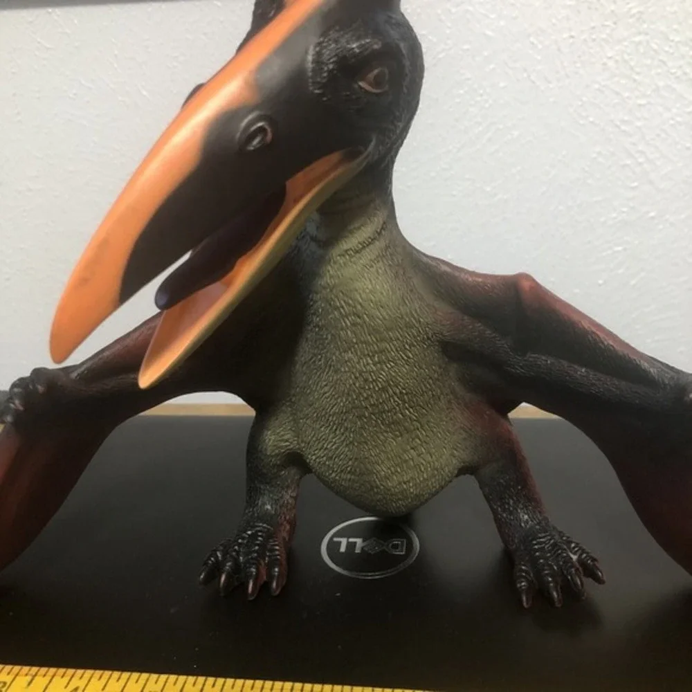 Dinosaur‎ Pterodactyl rubber toy 15